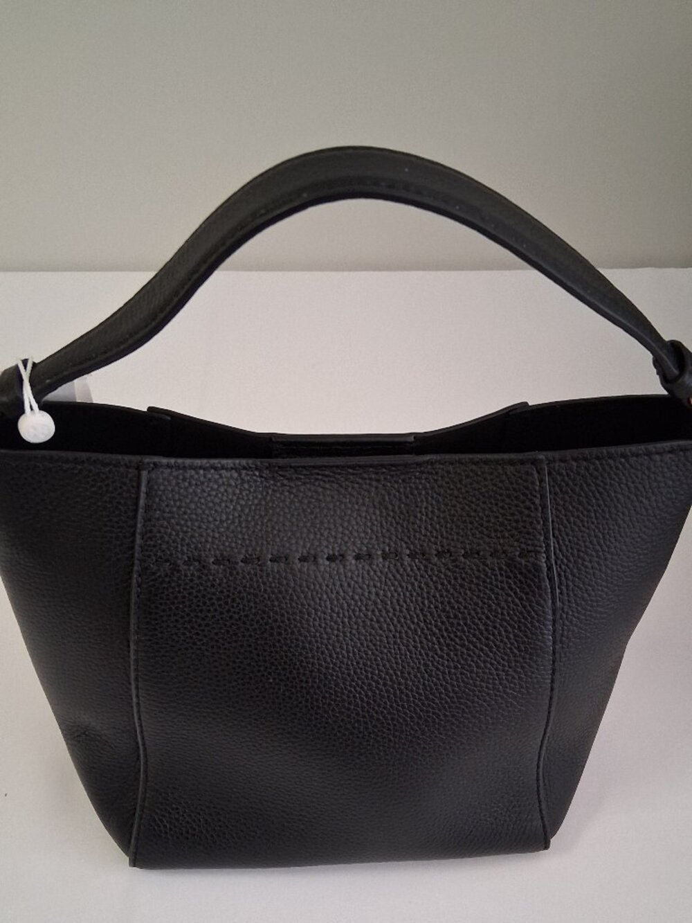 Tory Burch McGraw Small Bucket Bag – Black (Style 74956-001) – NWT - Picture 2 of 5